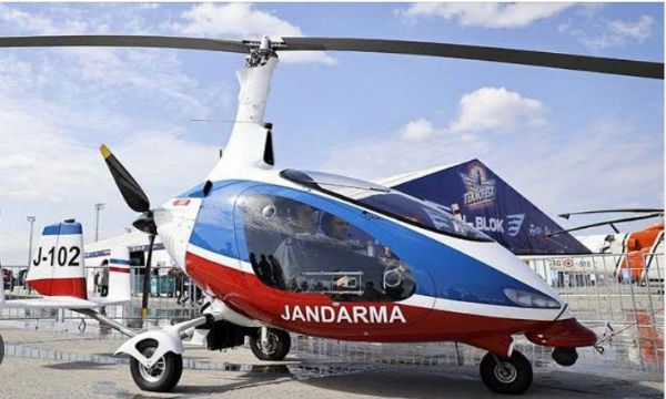 İzmir'de jandarmadan Cayrokopter ile denetim!
